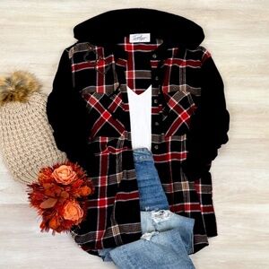 Brooke Hooded Flannel